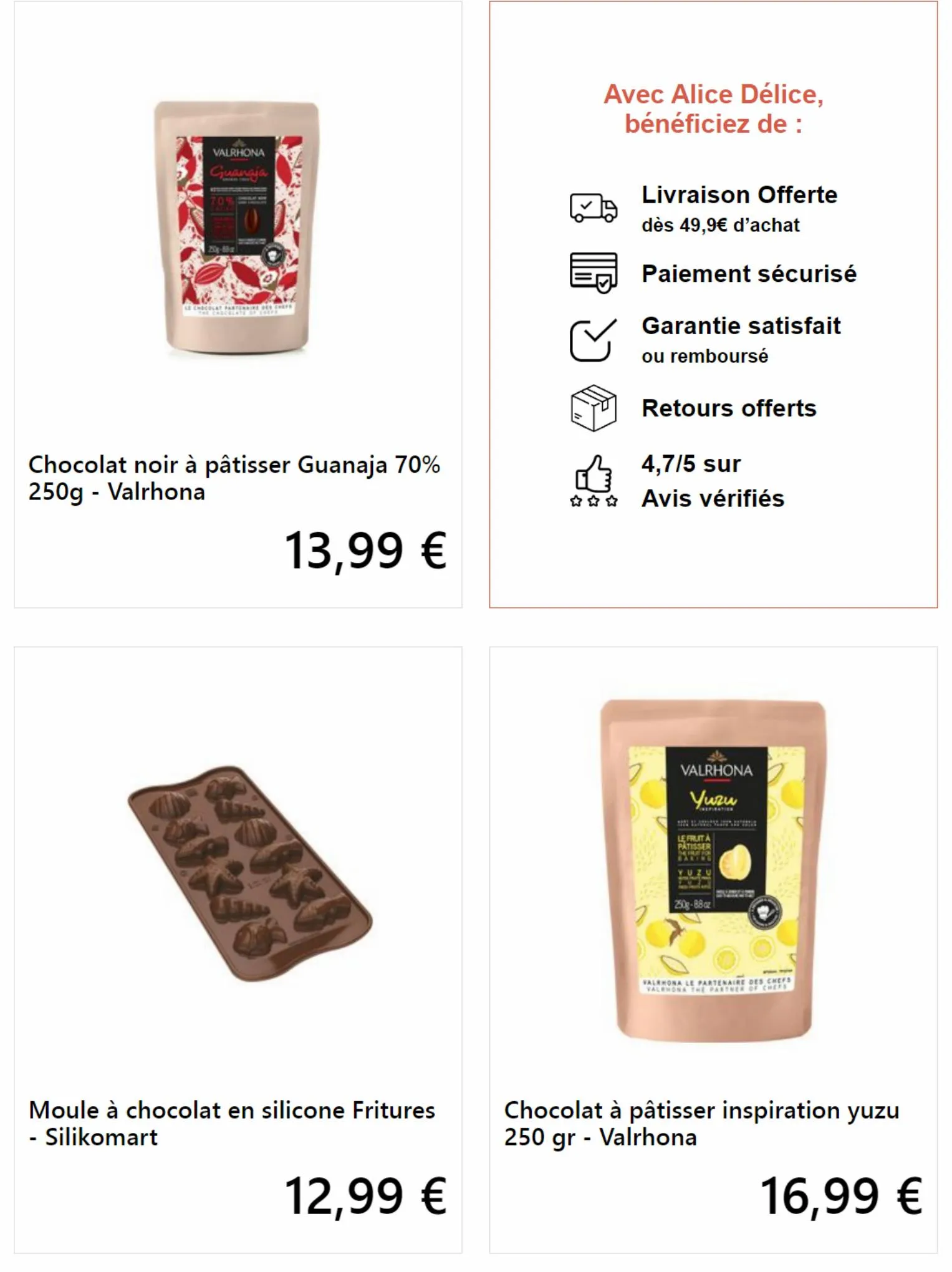 Catalogue Mes fritures en chocolat maison!, page 00003