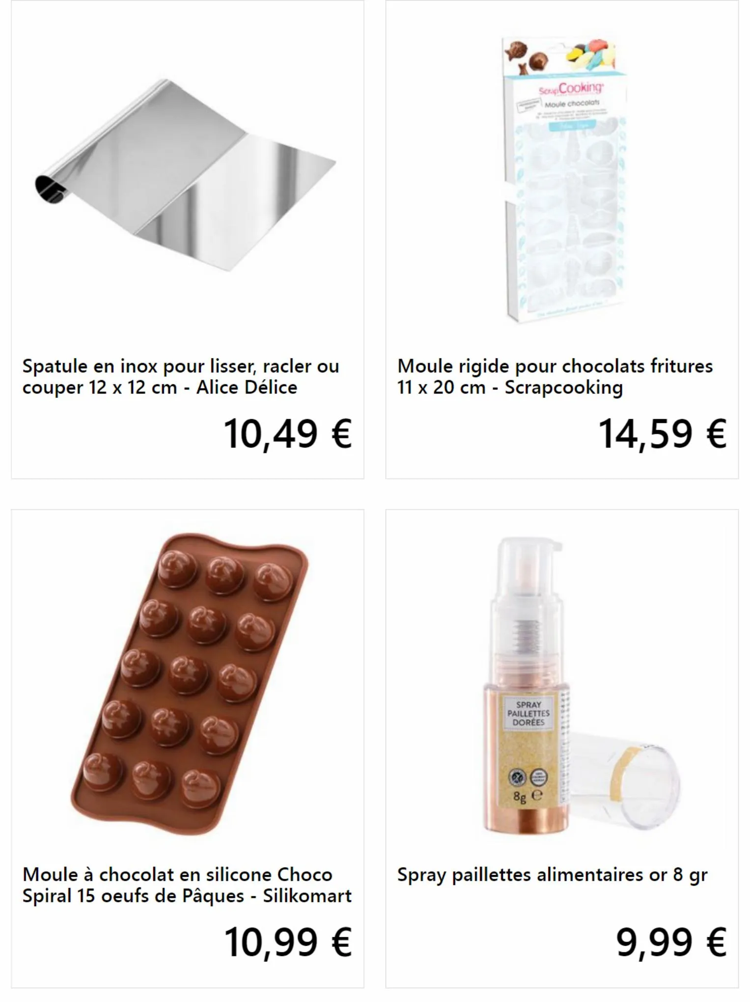 Catalogue Mes fritures en chocolat maison!, page 00004