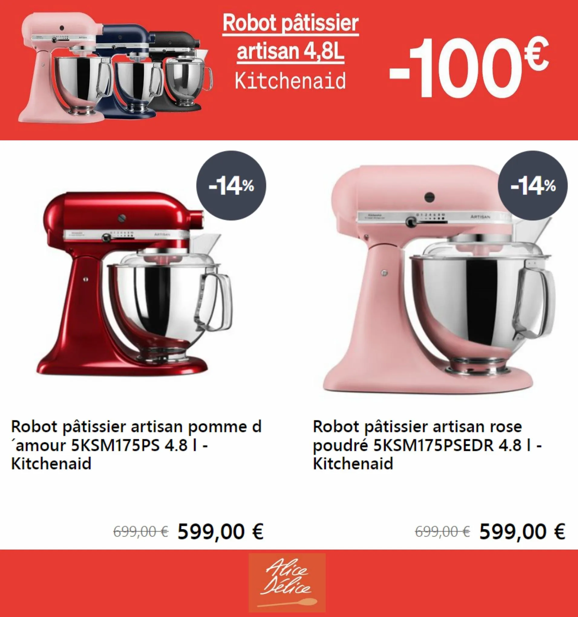 Catalogue Robot pâtisier artisan 4,8L -100€, page 00002