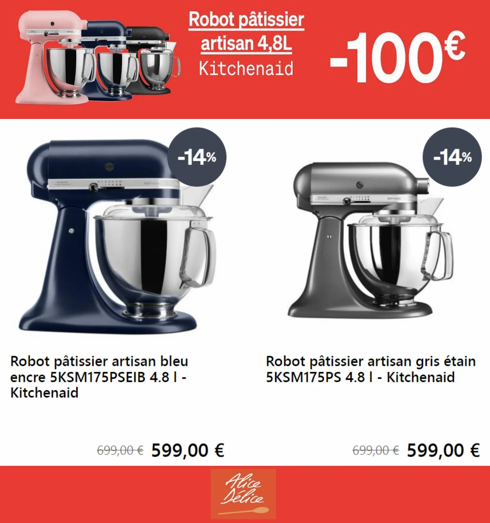 Catalogue Robot pâtisier artisan 4,8L -100€, page 00003