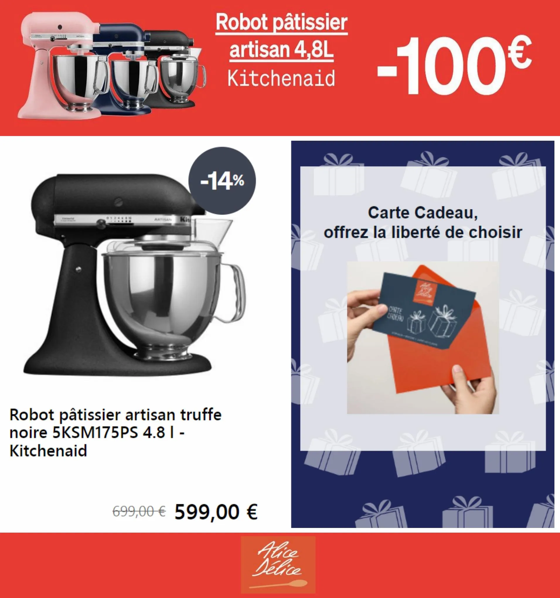 Catalogue Robot pâtisier artisan 4,8L -100€, page 00005