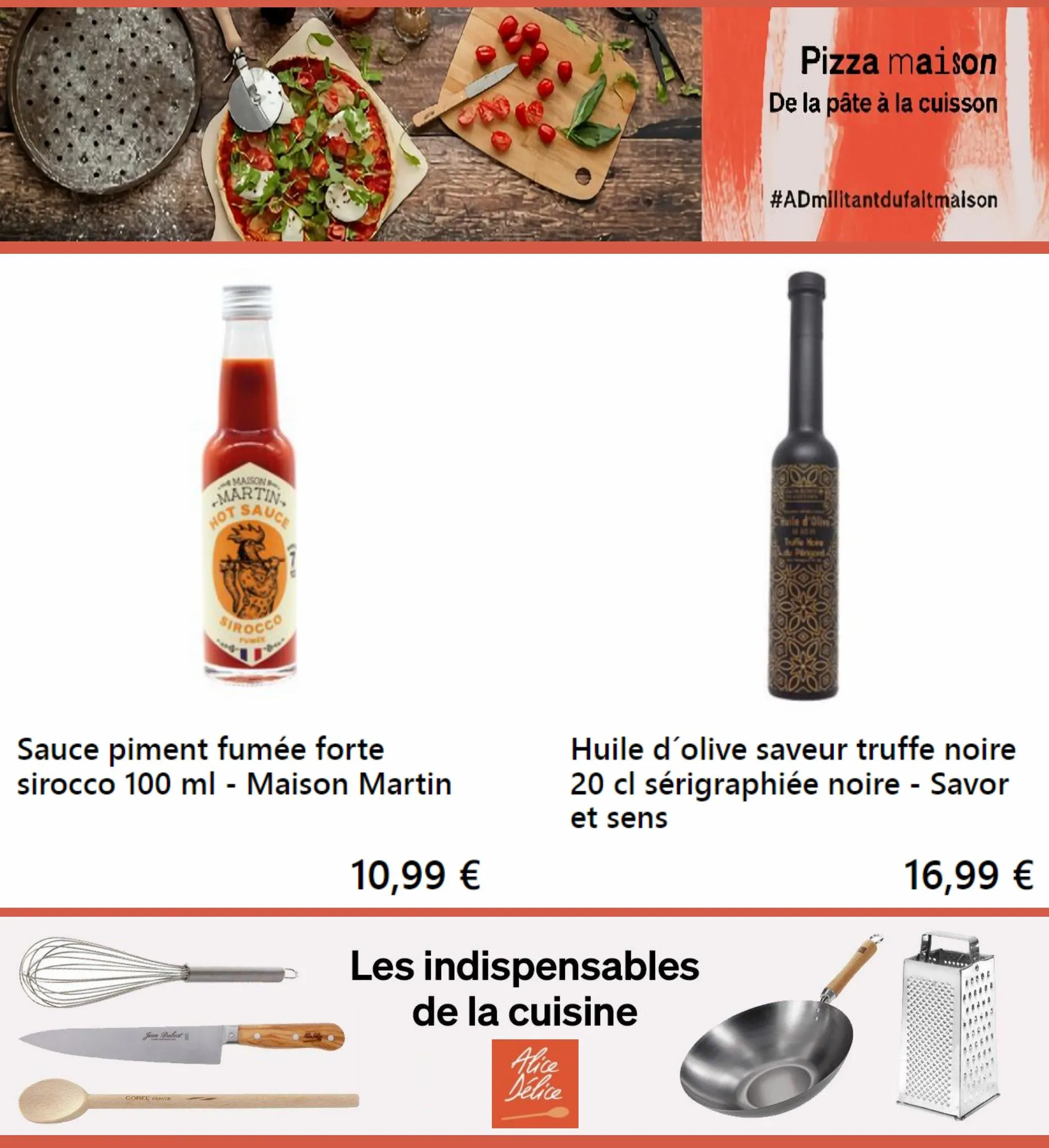 Catalogue Pizza Maison, page 00004