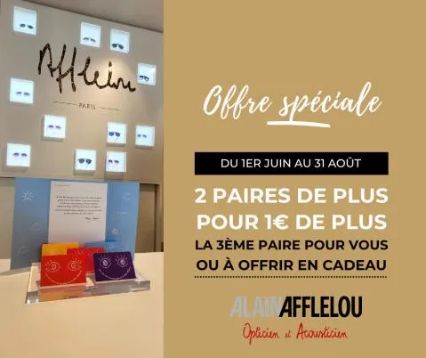 Offres Speciale Alain Afflelou