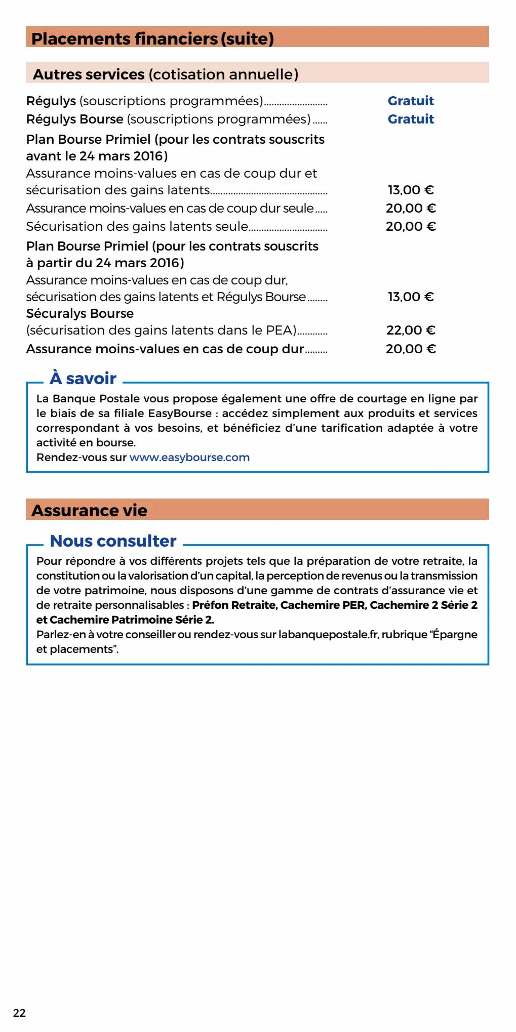 Catalogue Tarifs-Particuliers-2023, page 00022
