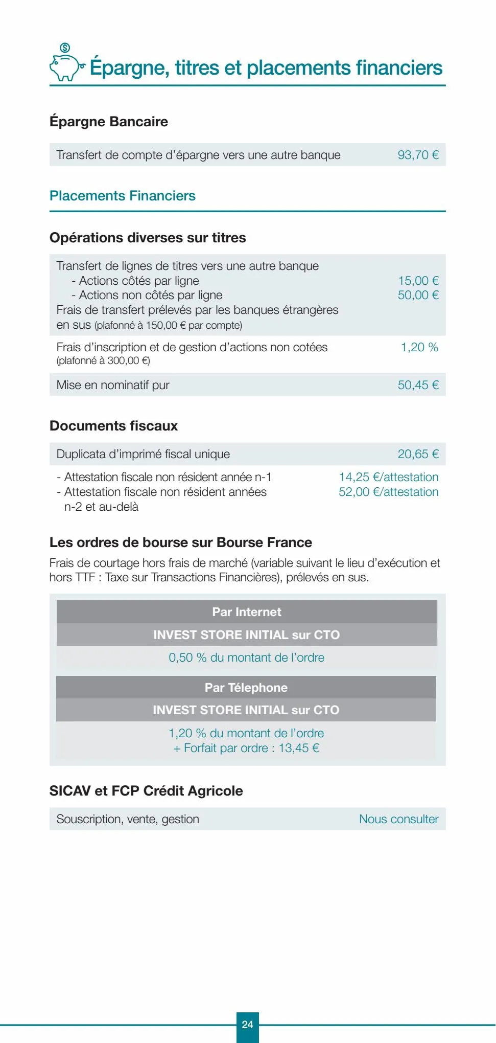 Catalogue Vos tarifs au quotidien - Professionnels 2023, page 00024