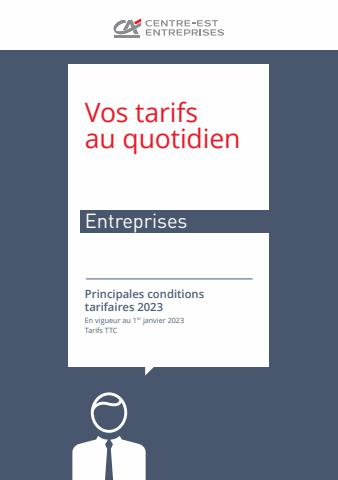 Enterprises / Vos Tarifs au Quotidien