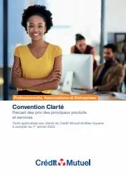 Catalogue Crédit Mutuel | Convention Clarté professionnels, agriculteurs, associations et entreprises CMAG | 30/03/2023 - 30/06/2023