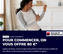Promos de Banques et Assurances à Marseille | Offres sur Société Générale | 02/01/2023 - 31/12/2023