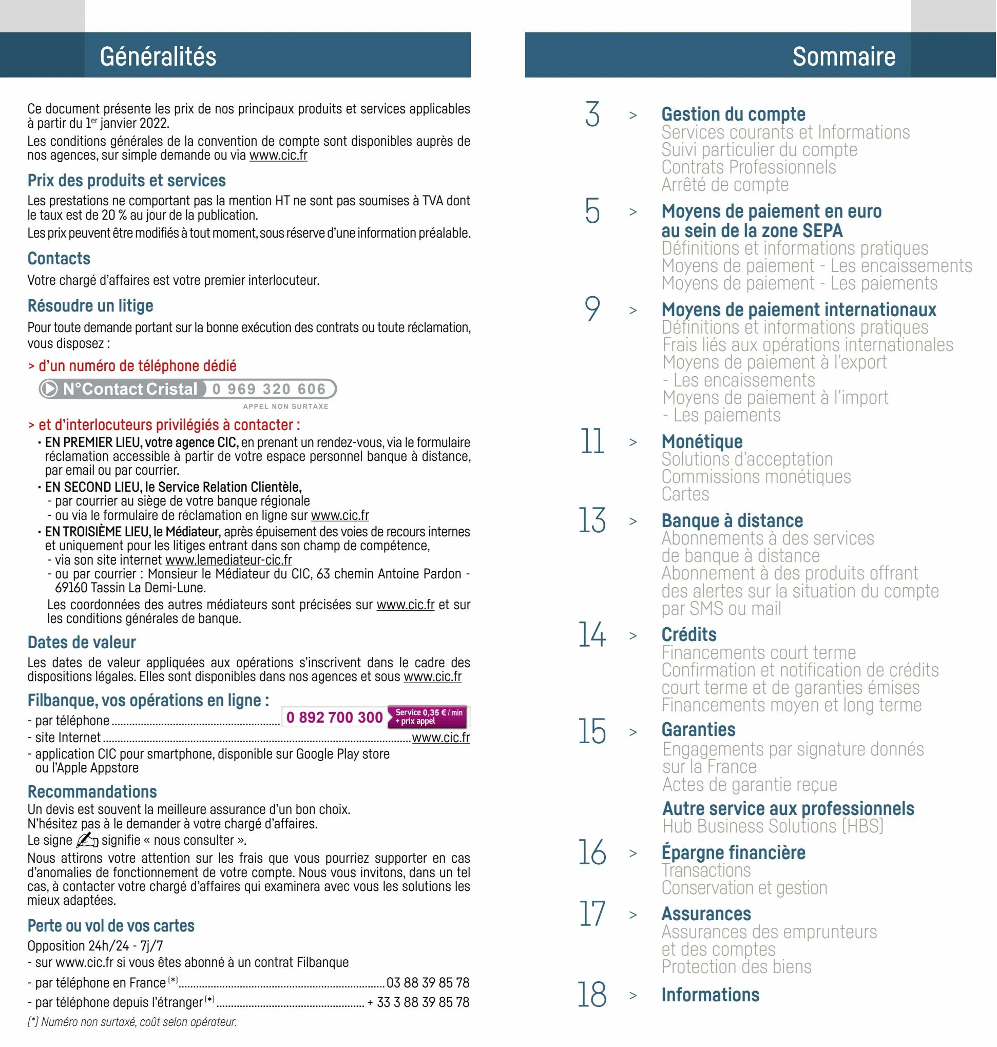 Catalogue Professionnels et Associations 2022, page 00002