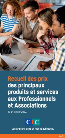 Promos de Banques et Assurances à Nice | Professionnels et Associations 2022 sur CIC | 11/03/2022 - 31/12/2022