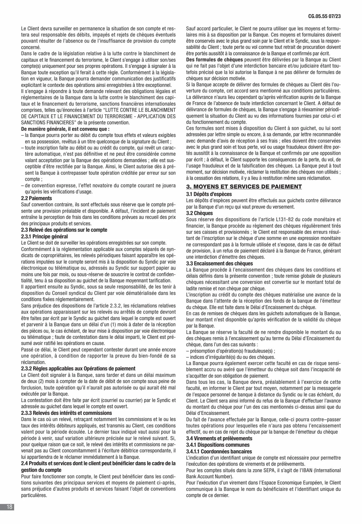Catalogue CIC Conditions générales Professionels, page 00020