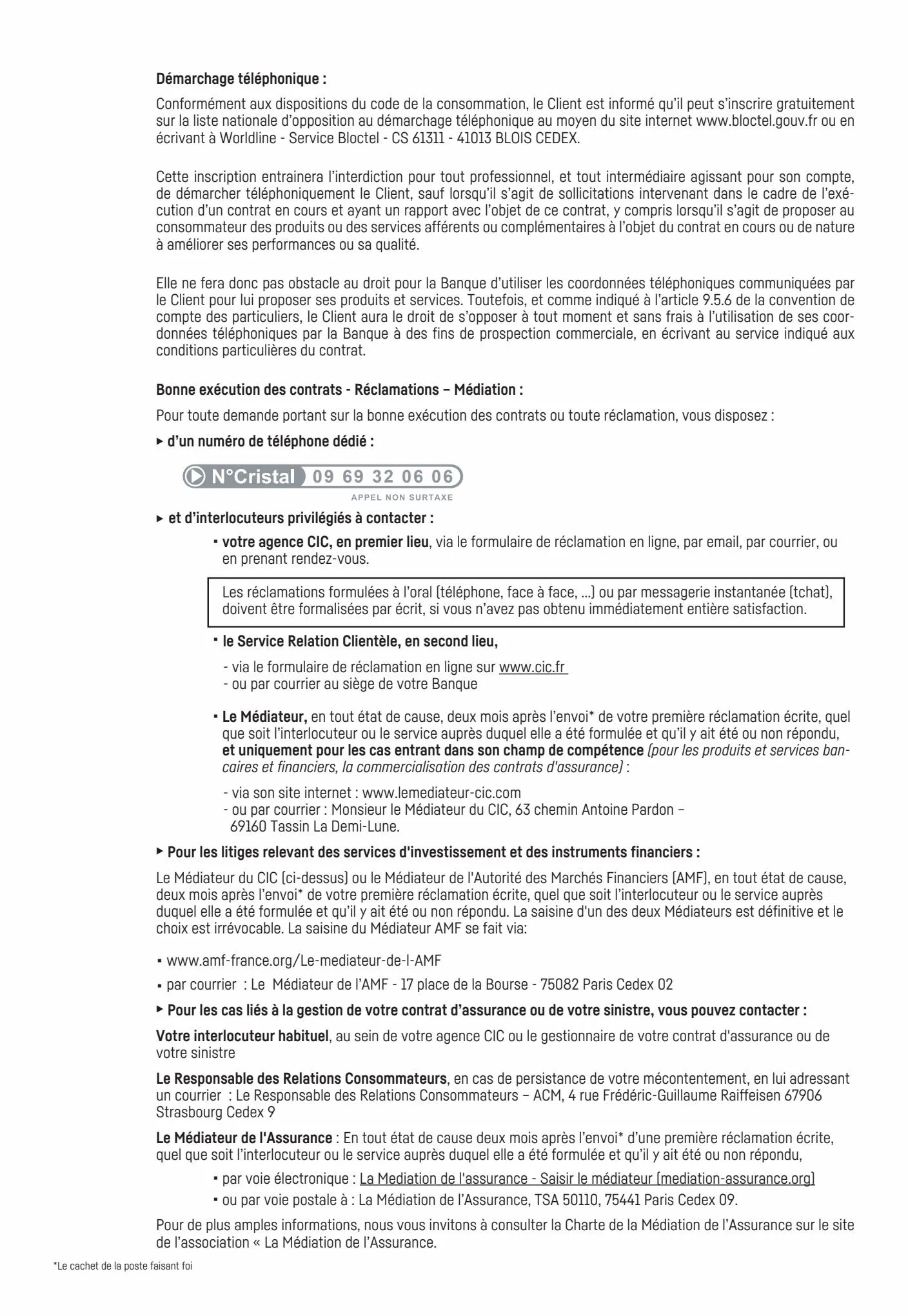 Catalogue Conditions générales Particuliers, page 00002