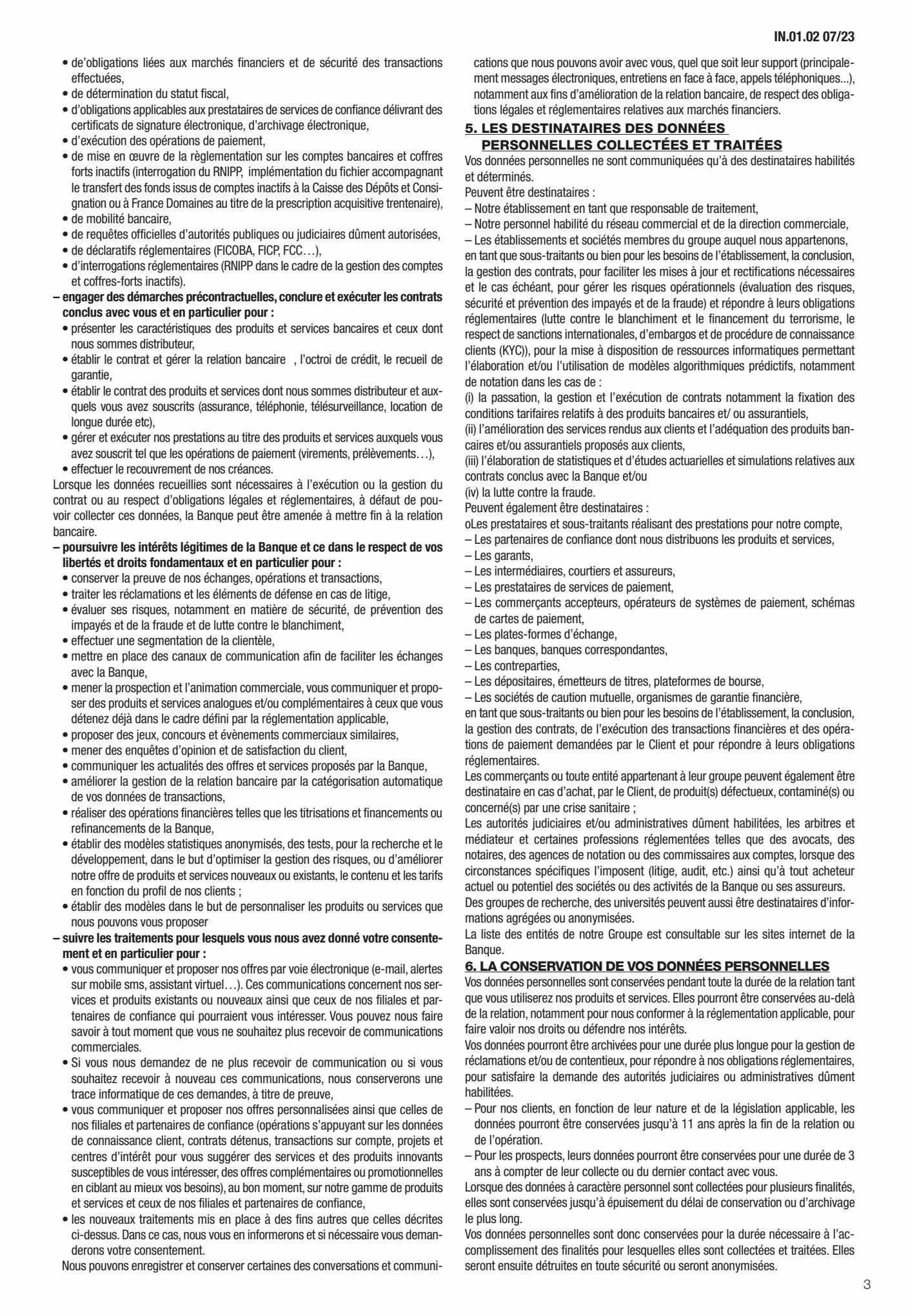 Catalogue Conditions générales Particuliers, page 00005