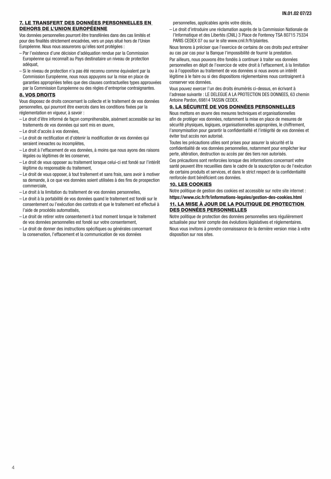 Catalogue Conditions générales Particuliers, page 00006