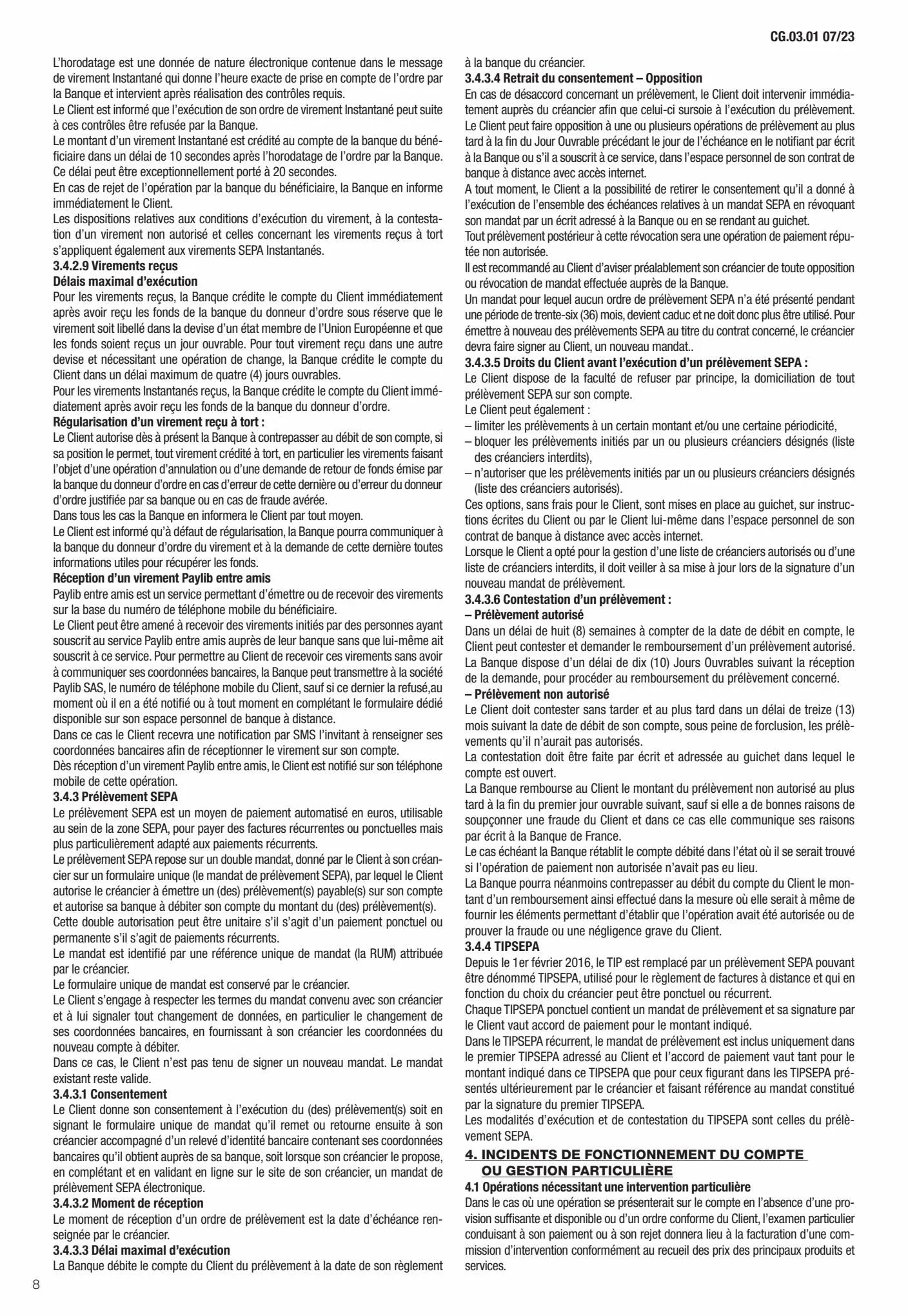 Catalogue Conditions générales Particuliers, page 00010