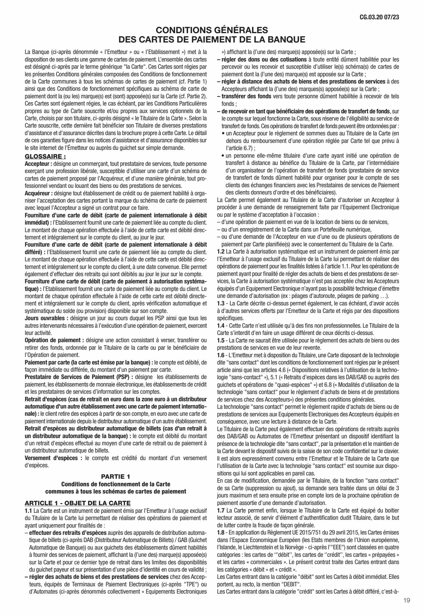 Catalogue Conditions générales Particuliers, page 00021