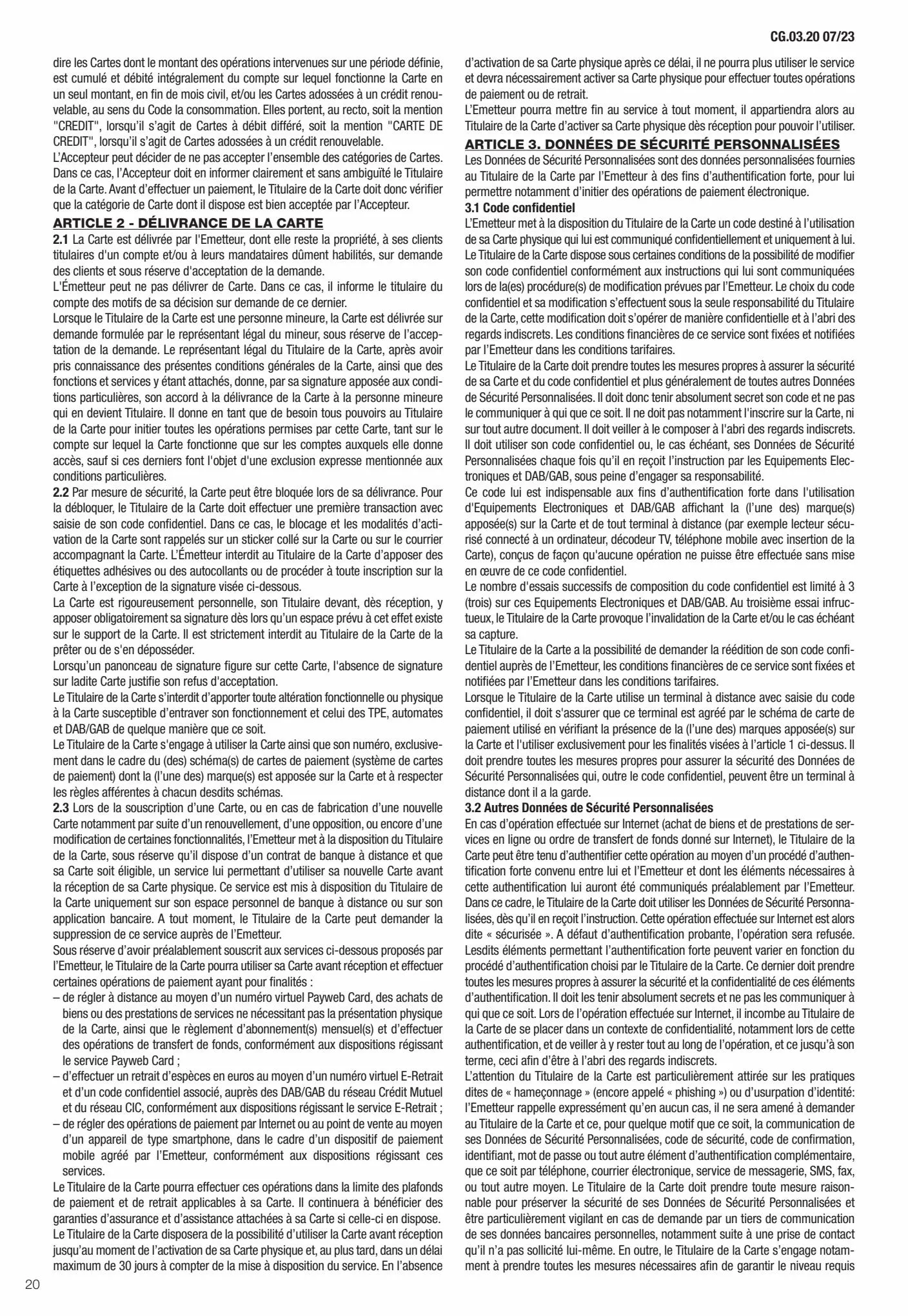 Catalogue Conditions générales Particuliers, page 00022