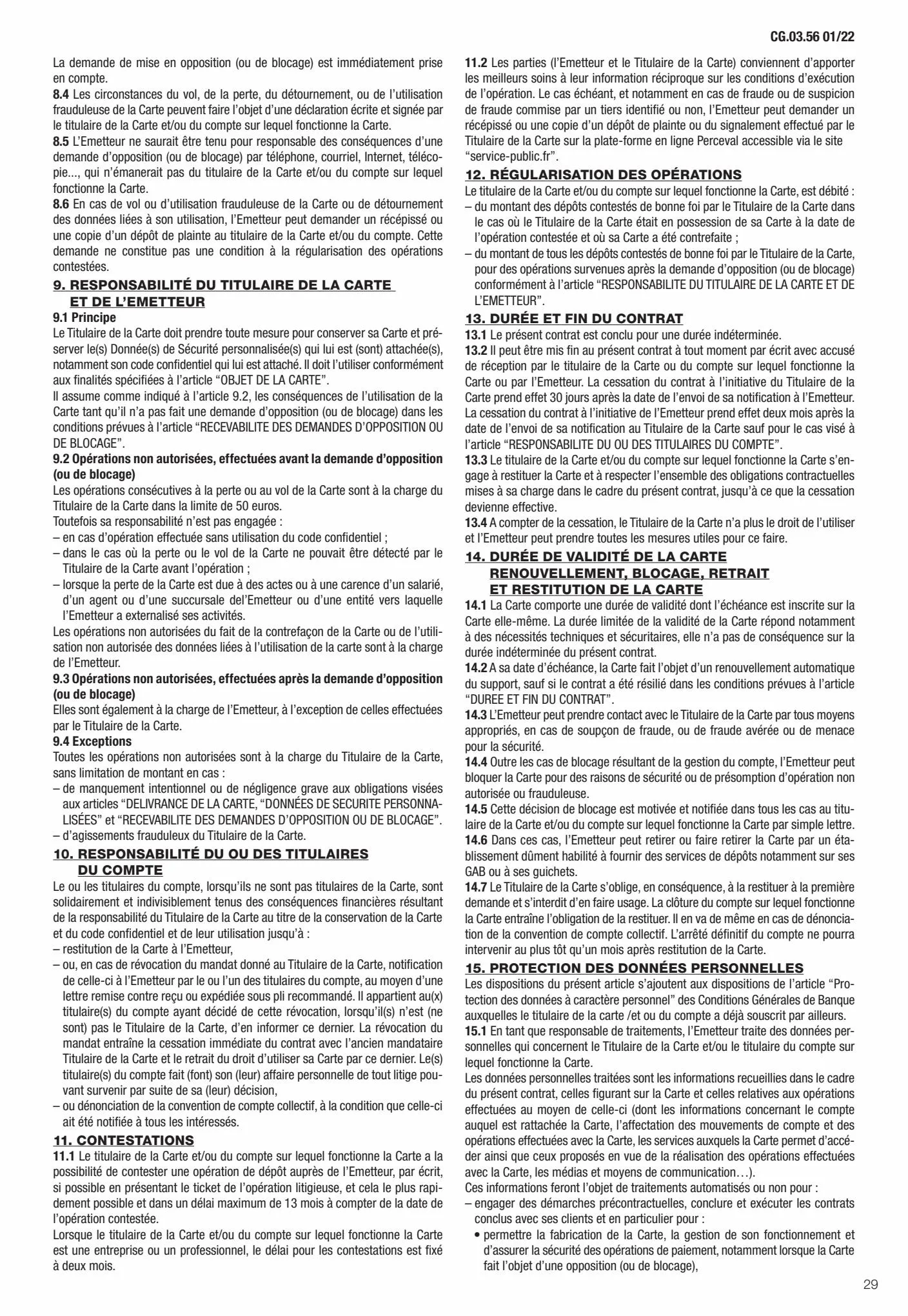 Catalogue Conditions générales Particuliers, page 00031