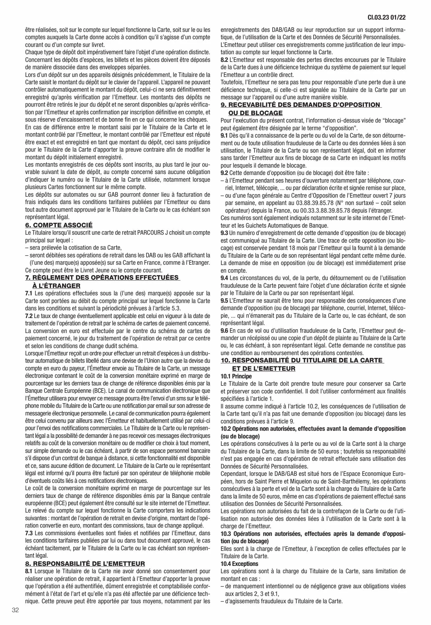 Catalogue Conditions générales Particuliers, page 00034