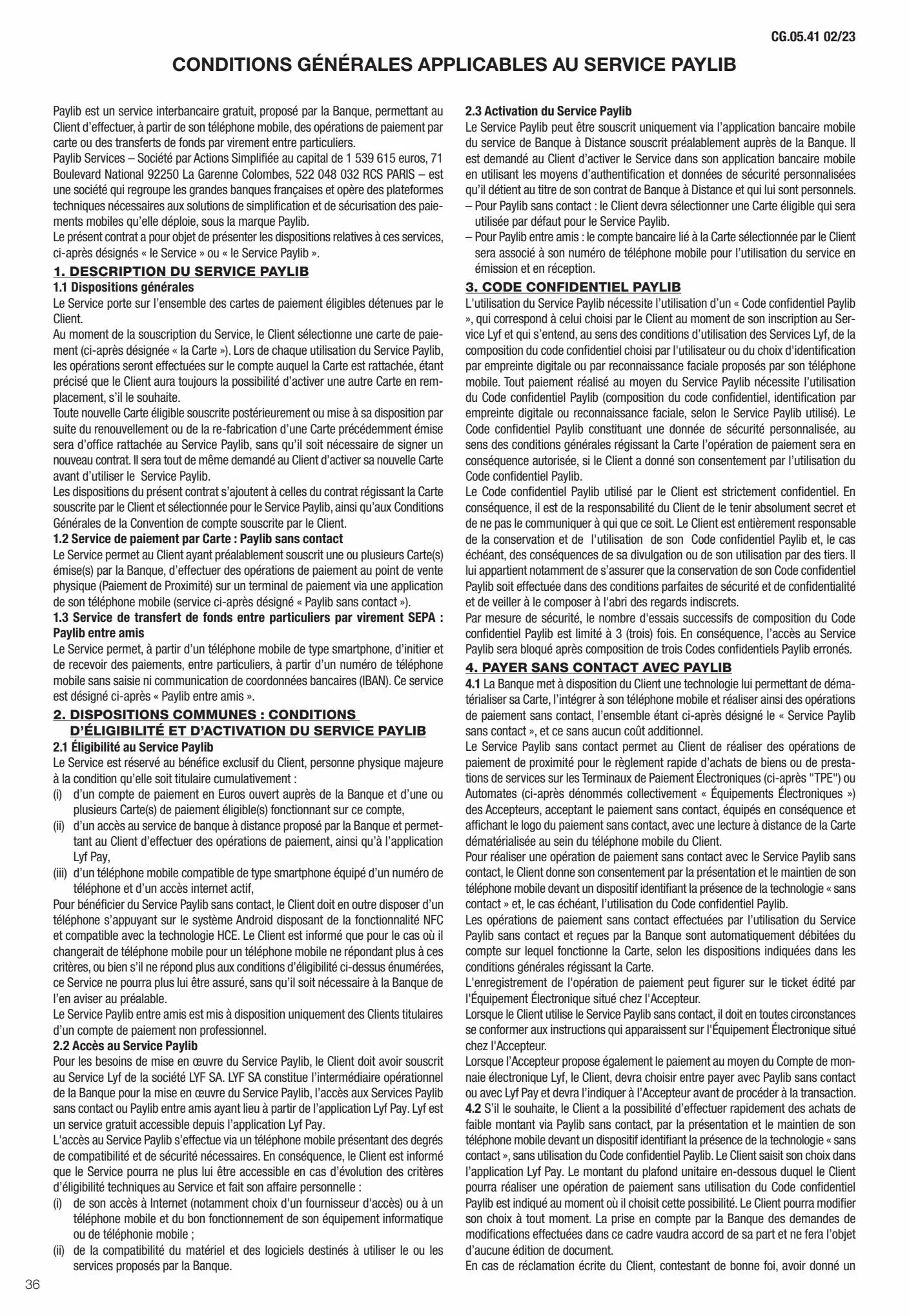 Catalogue Conditions générales Particuliers, page 00038