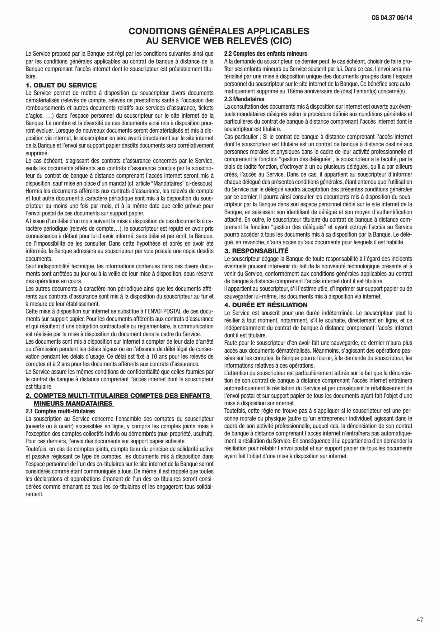 Catalogue Conditions générales Particuliers, page 00049