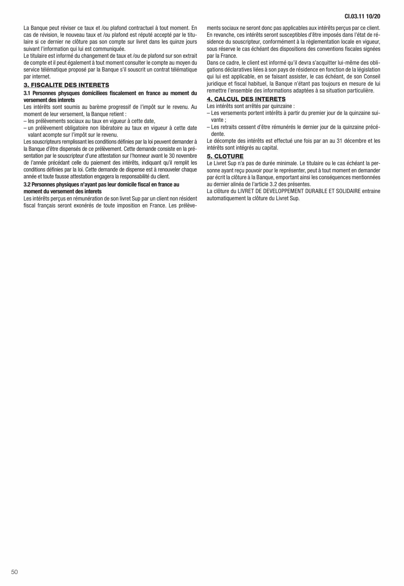 Catalogue Conditions générales Particuliers, page 00052
