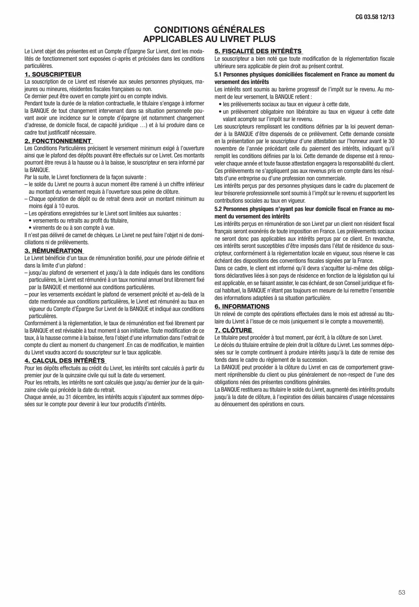 Catalogue Conditions générales Particuliers, page 00055