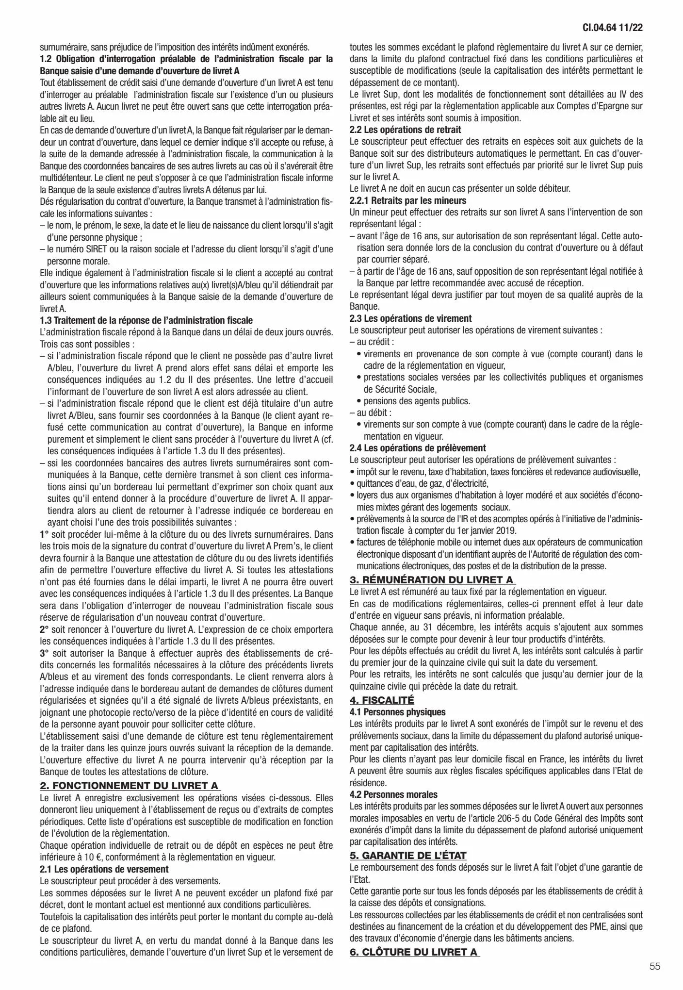Catalogue Conditions générales Particuliers, page 00057