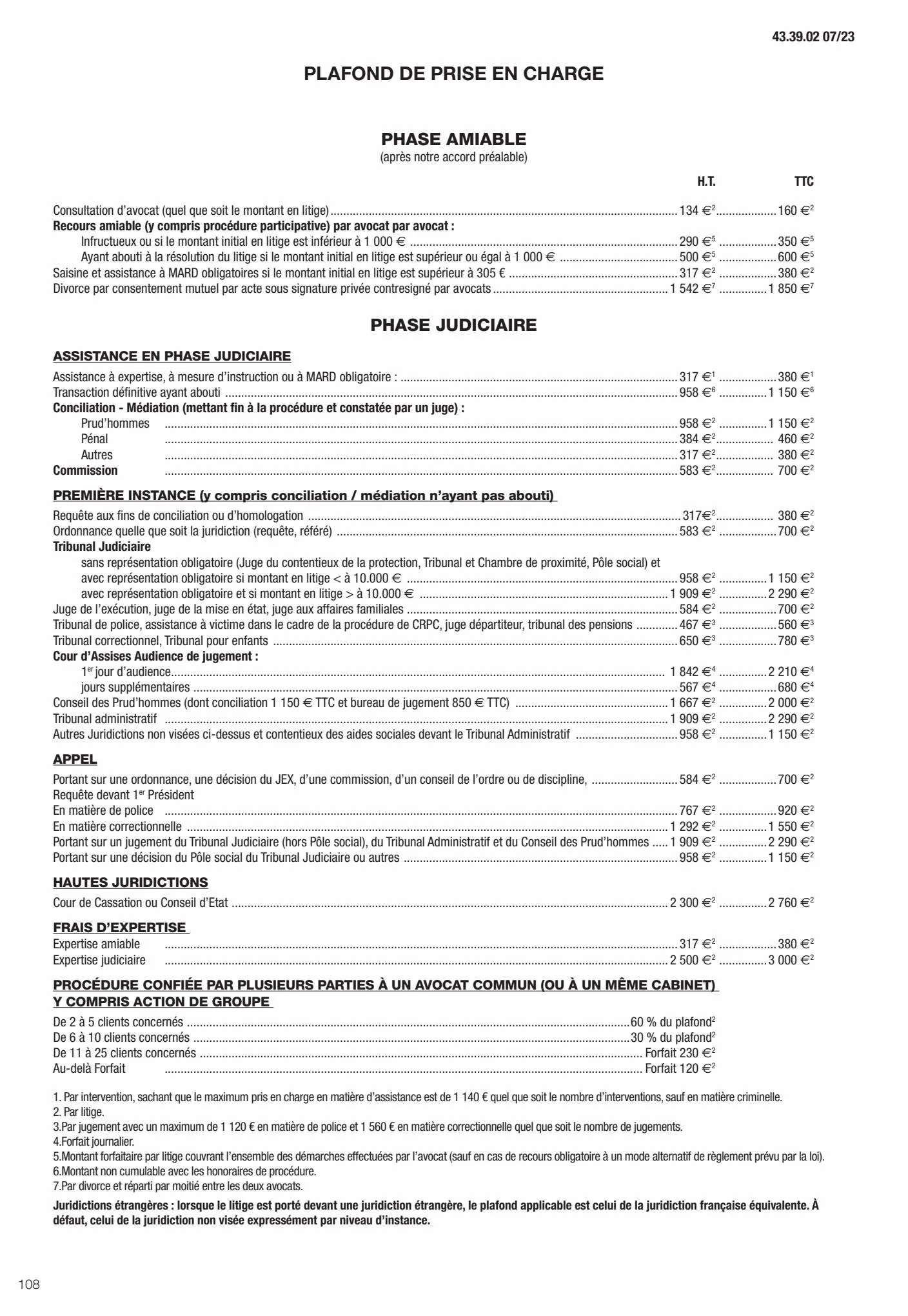 Catalogue Conditions générales Particuliers, page 00110