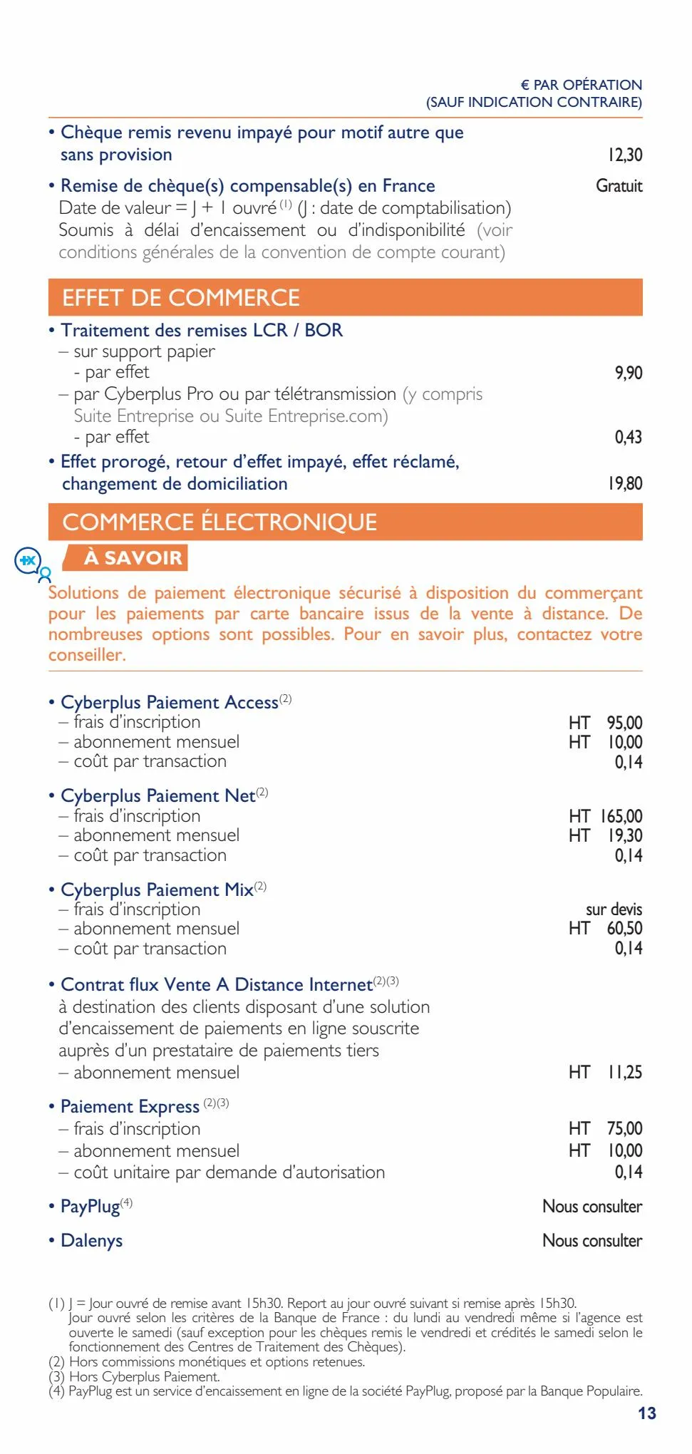 Catalogue Tarifs d'entreprises, page 00013