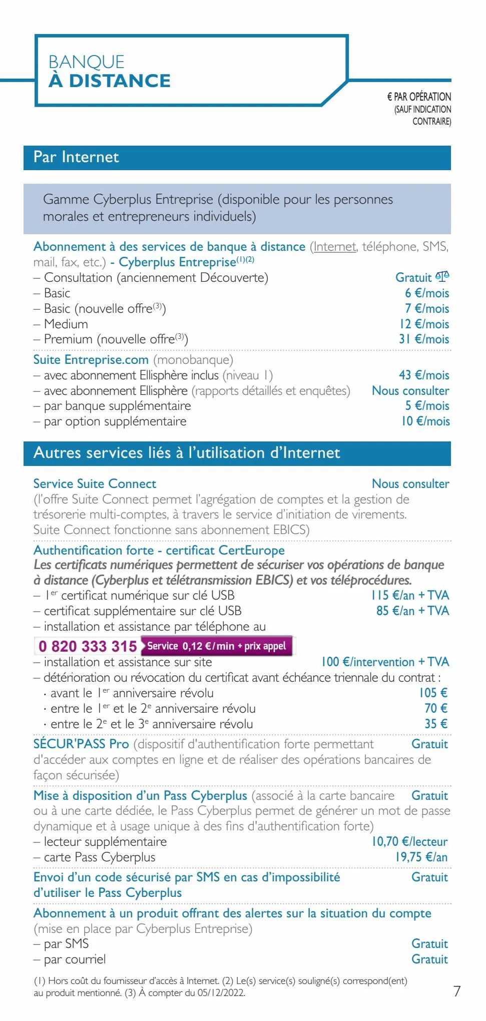Catalogue BFC GUIDE TARIFS PRO 2023 COMPLET , page 00007