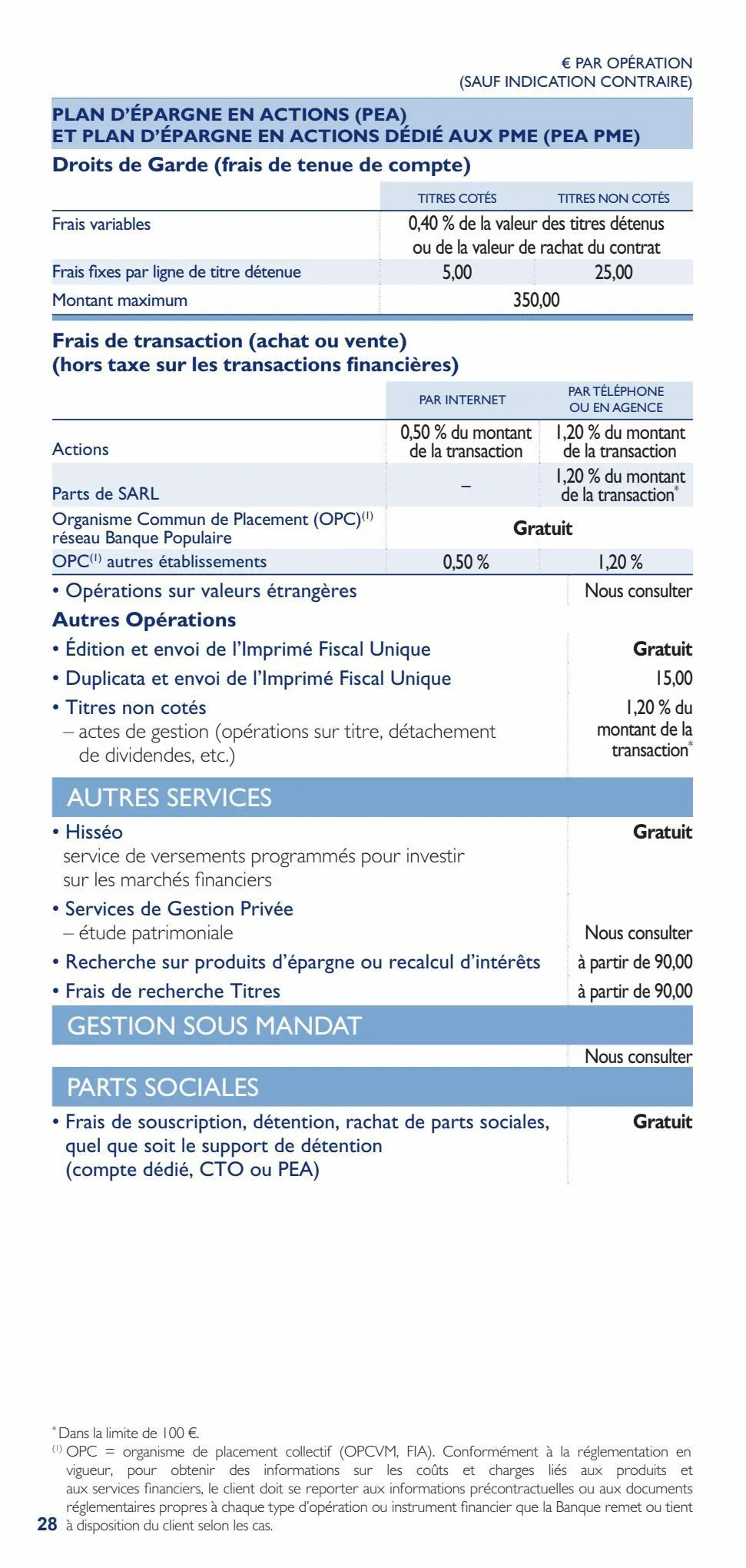 Catalogue Bpgo tarifs part 2023 avenant, page 00028