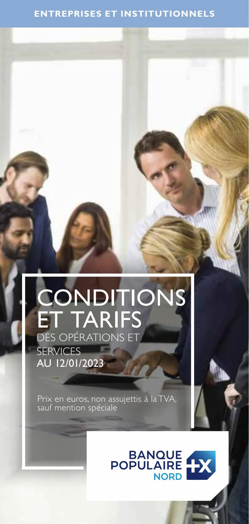Catalogue Tarifs-entreprises 2023 Nord, page 00001