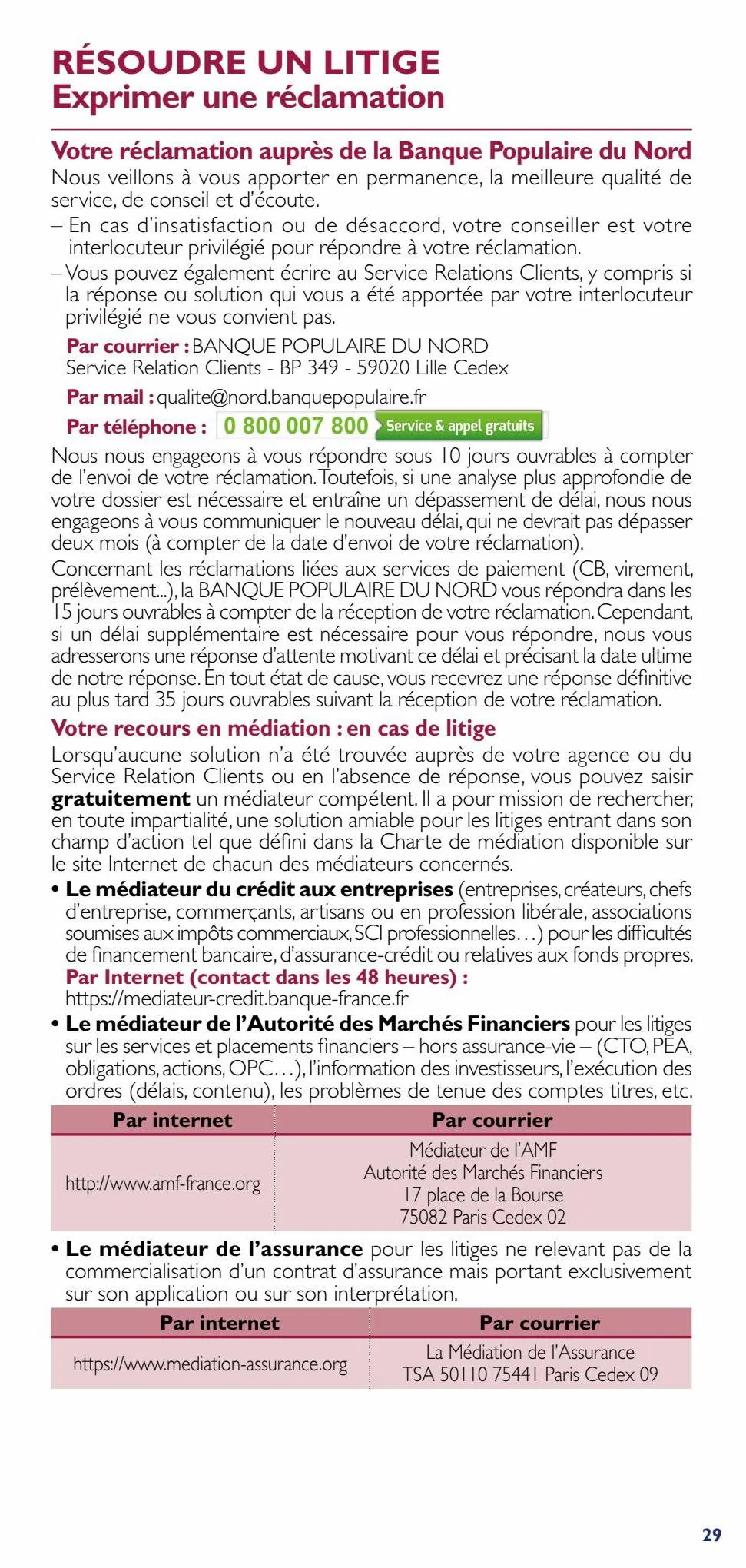 Catalogue Tarifs-entreprises 2023 Nord, page 00029