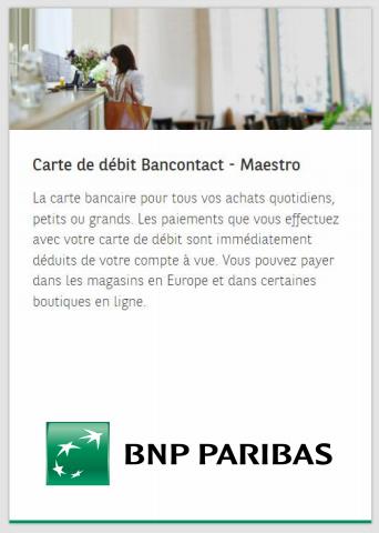 Promos de Banques et Assurances à Bordeaux | Cartes de Crédit & Comptes d'épargne sur BNP Paribas | 10/05/2022 - 10/07/2022
