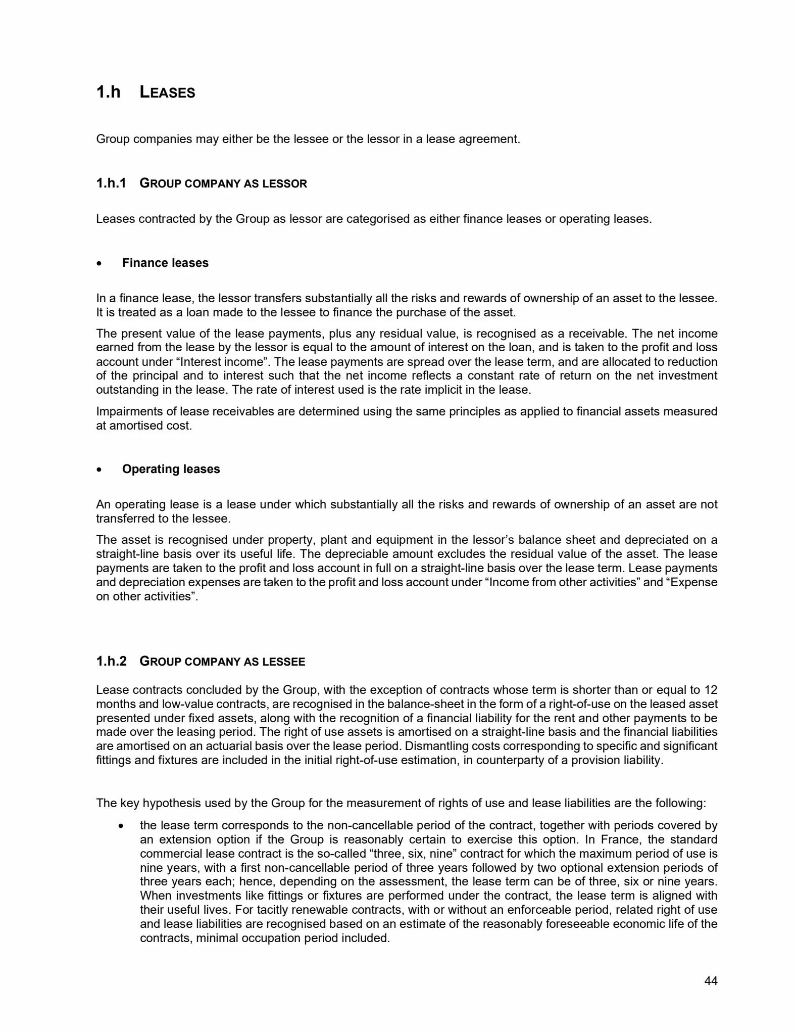 Catalogue Universal Registration Document and annual financial report, page 00044