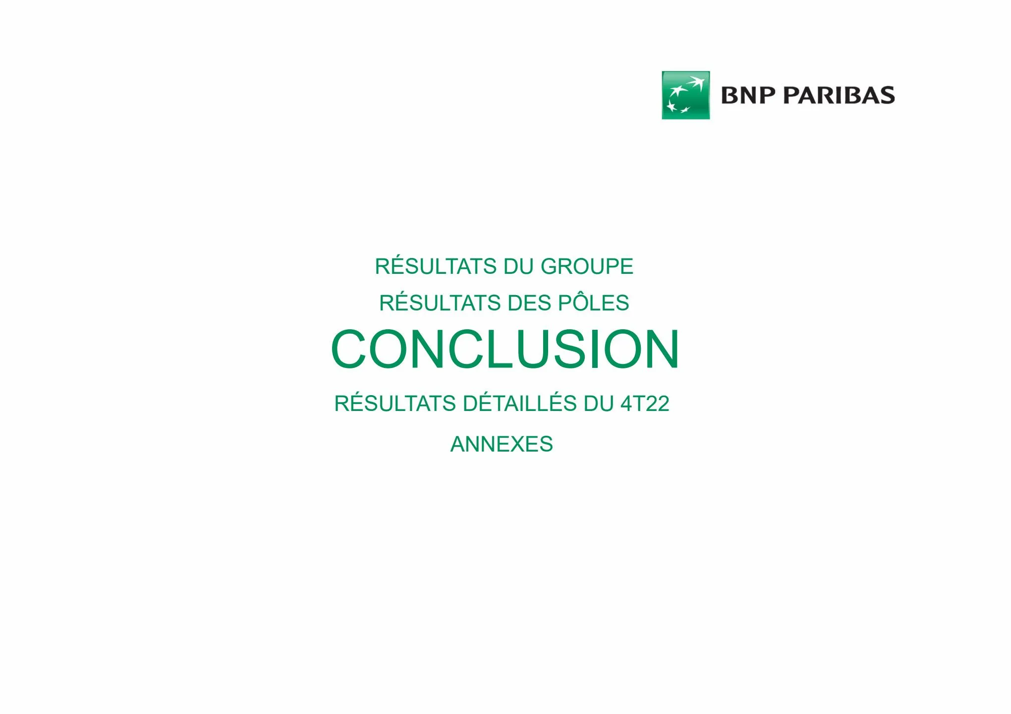 Catalogue Slides BNPP Résultats 2022, page 00049