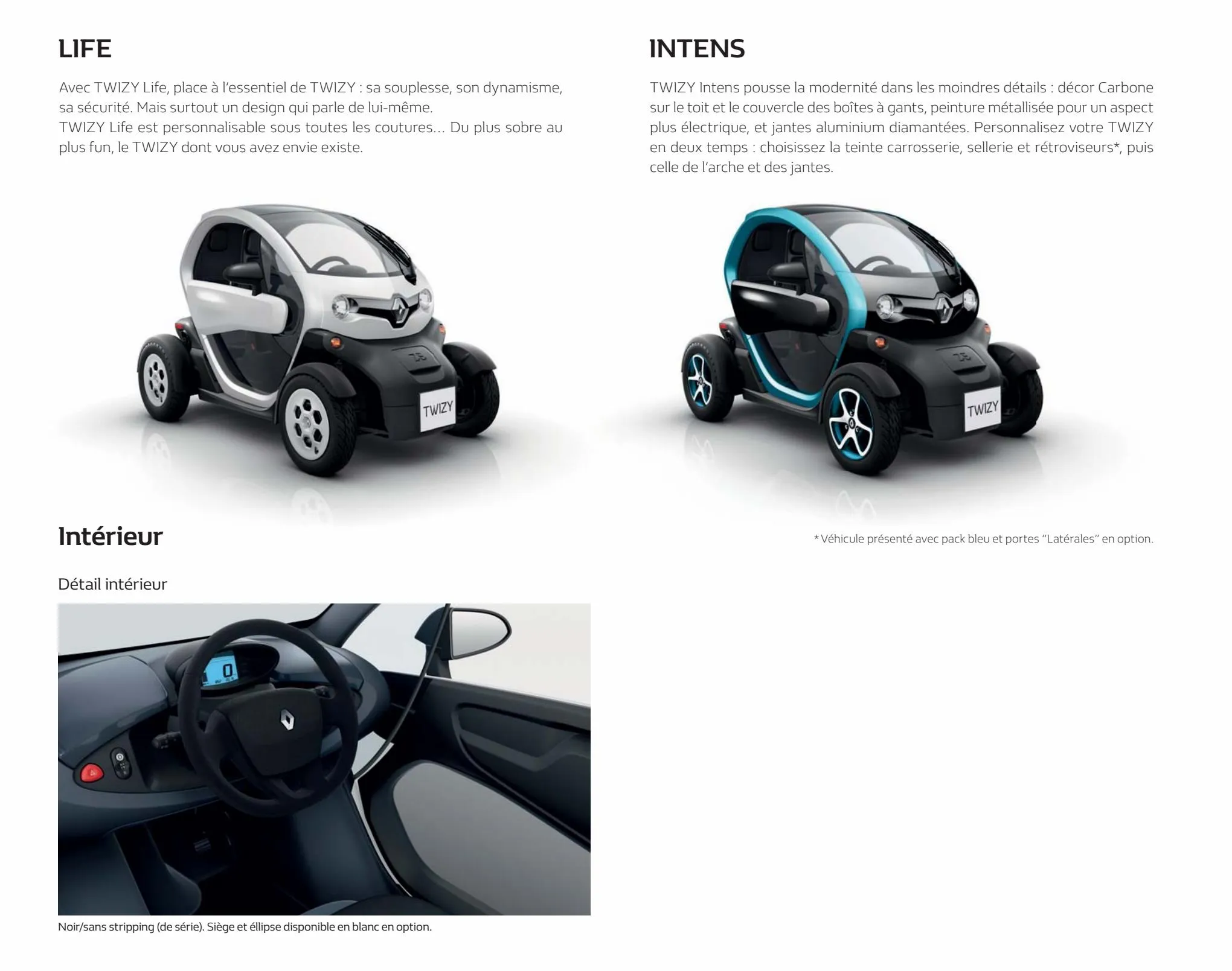 Catalogue Renault TWIZY, page 00013