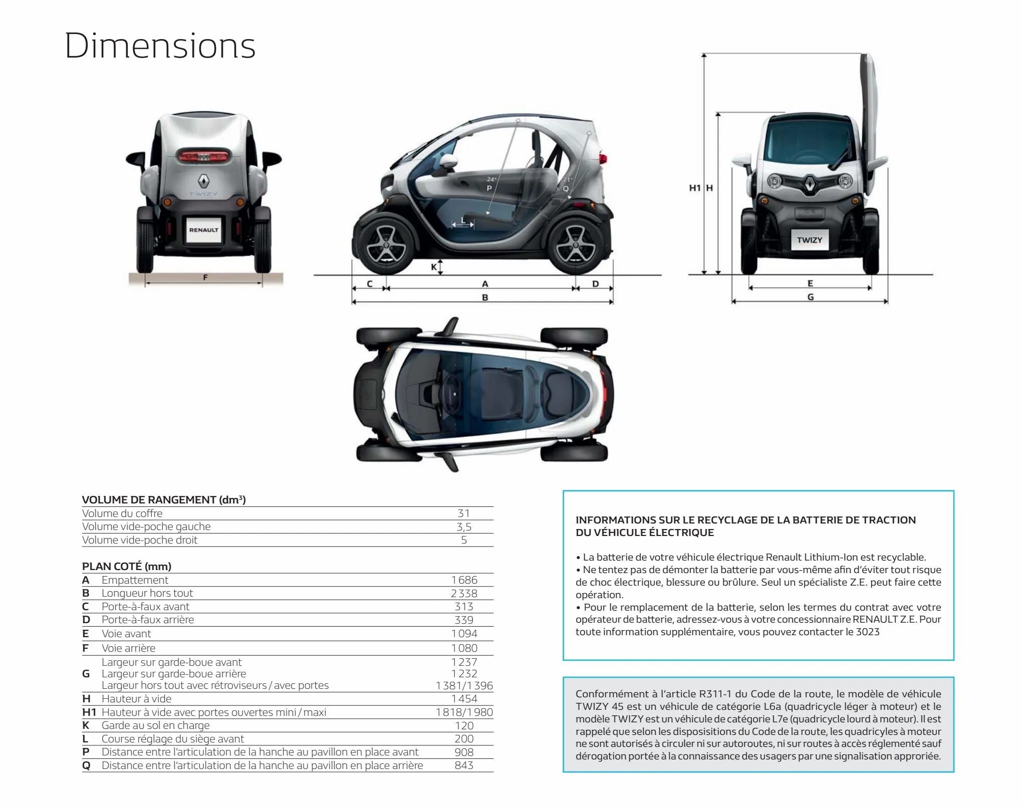 Catalogue Renault TWIZY, page 00016