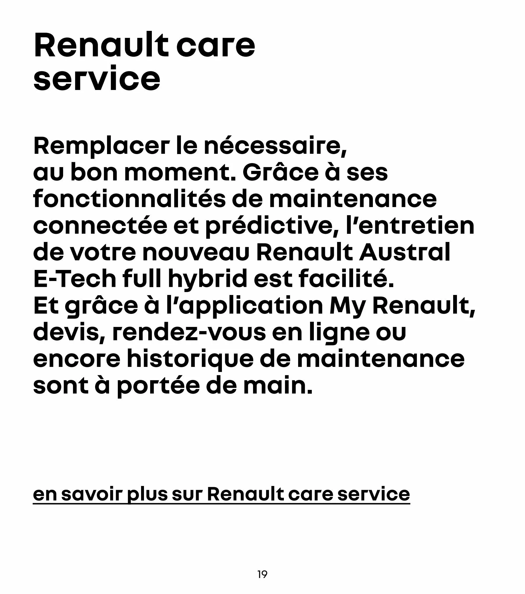 Catalogue RENAULT AUSTRAL, page 00019