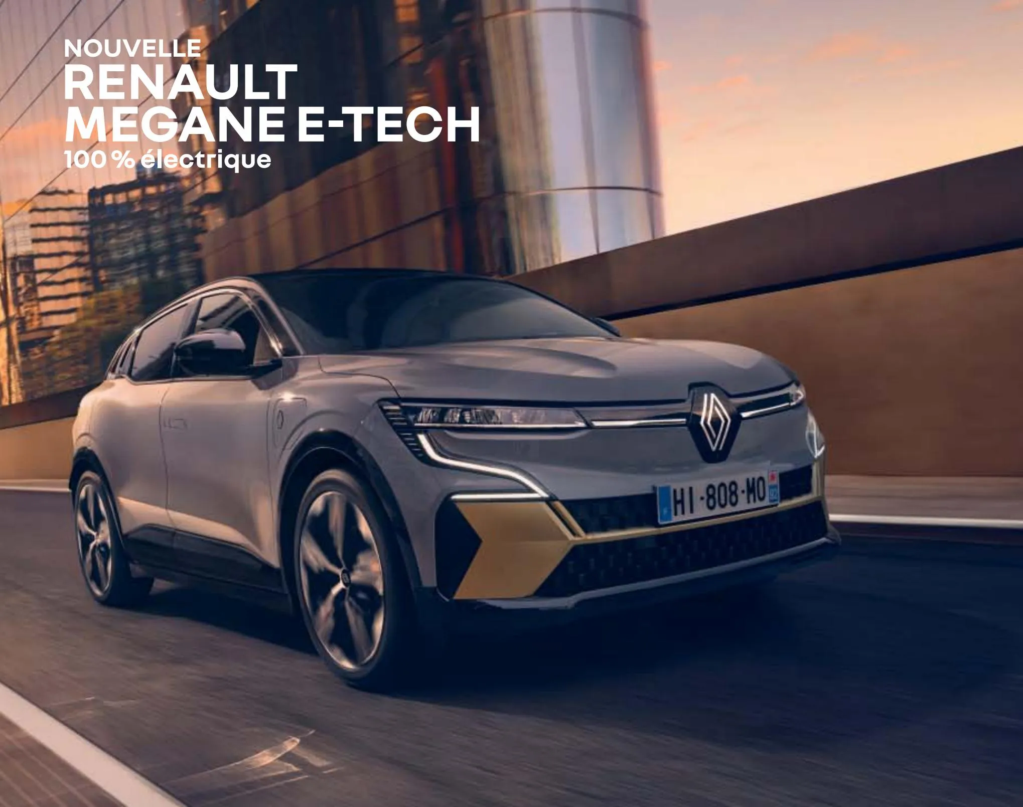 Catalogue Renault Megane E-Tech 100% Électrique, page 00001