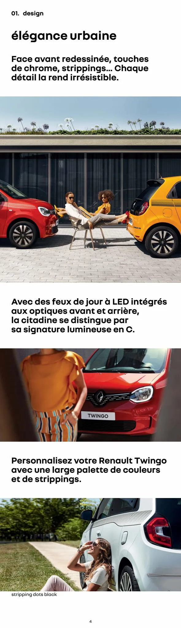 Catalogue Renault Twingo E-Tech 100% Électrique, page 00004