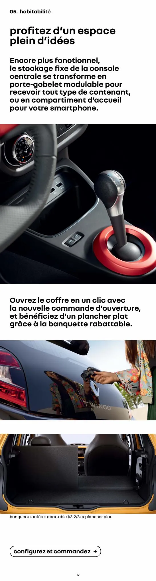 Catalogue Renault Twingo E-Tech 100% Électrique, page 00012