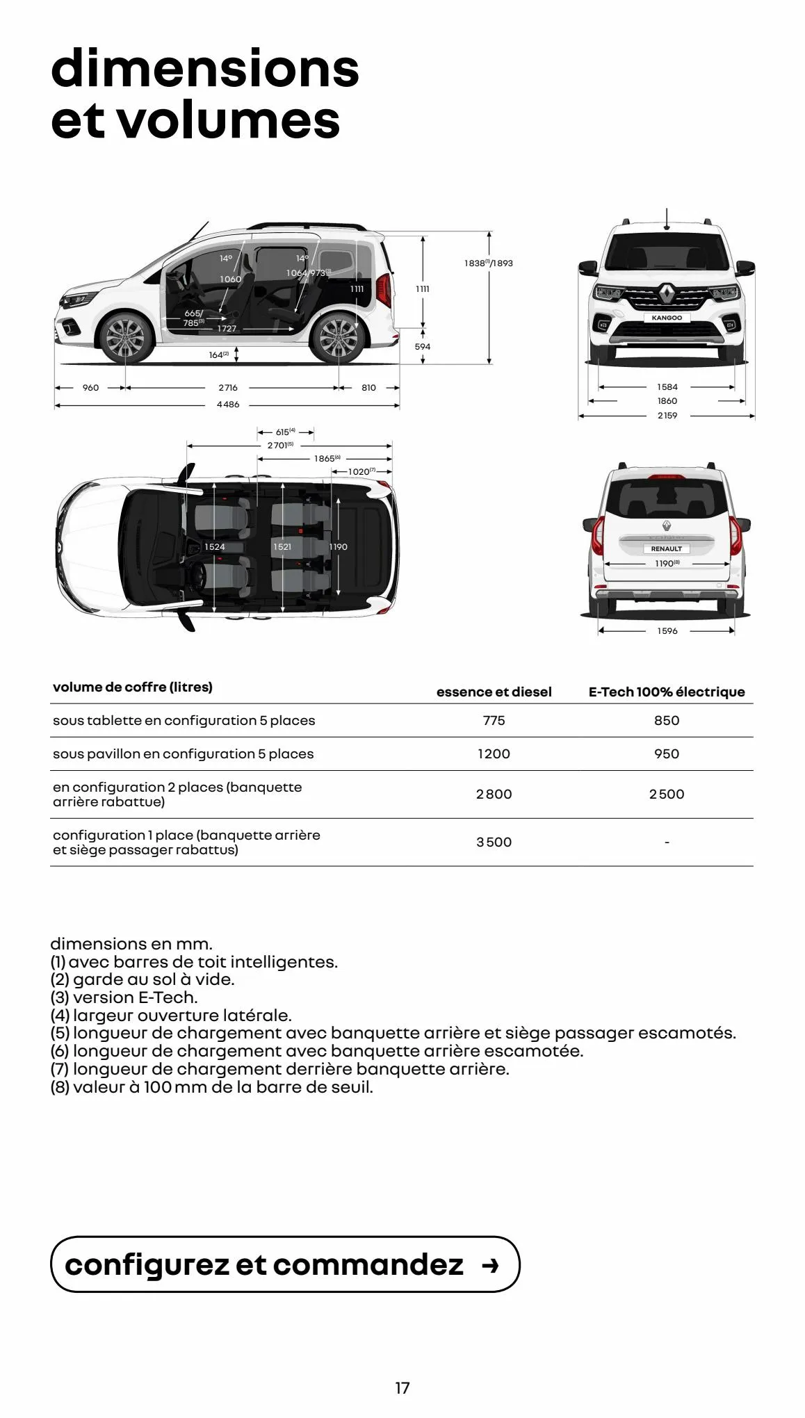 Catalogue Renault Kangoo  E-Tech 100% Électrique, page 00013