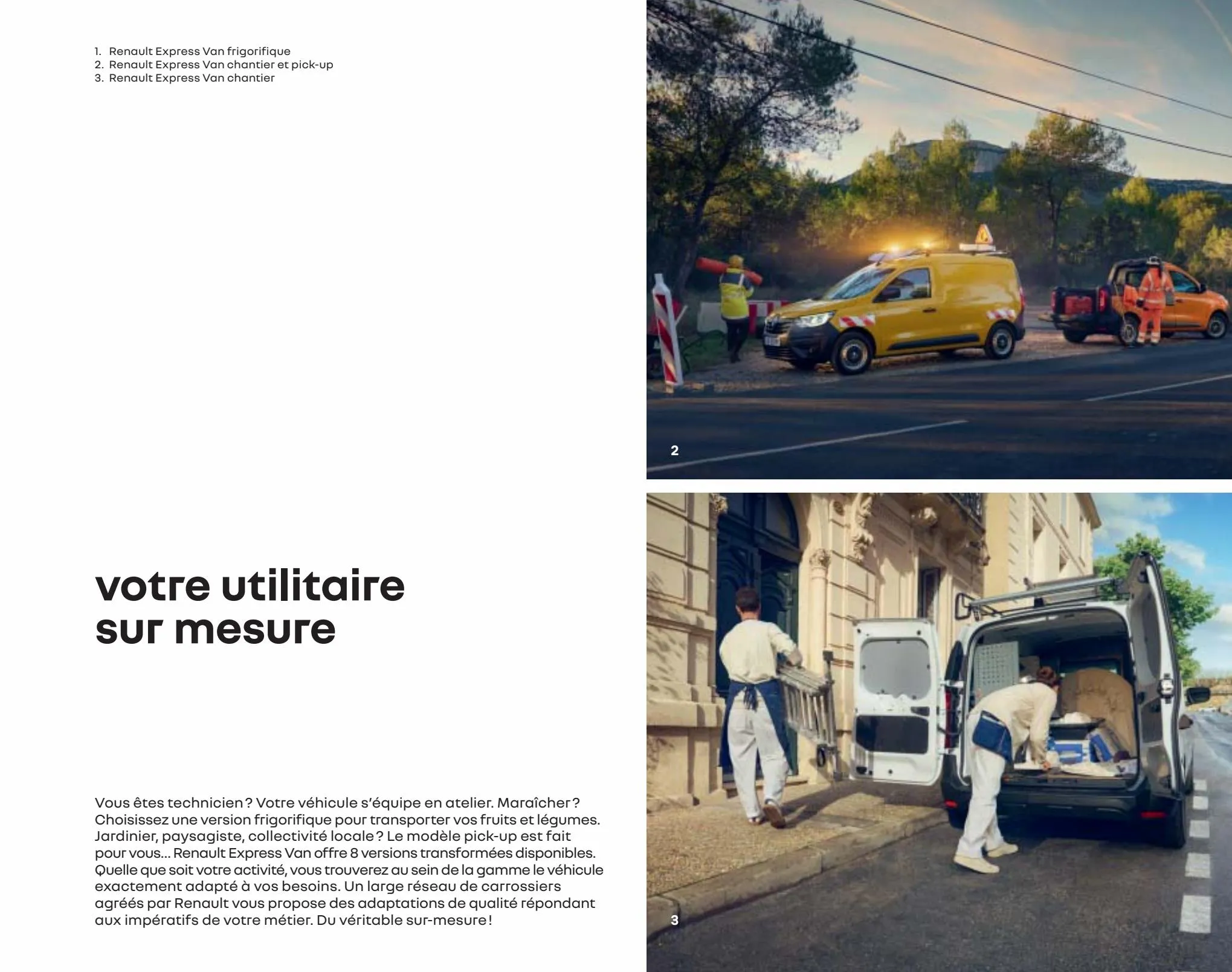 Catalogue Renault Express Van, page 00011