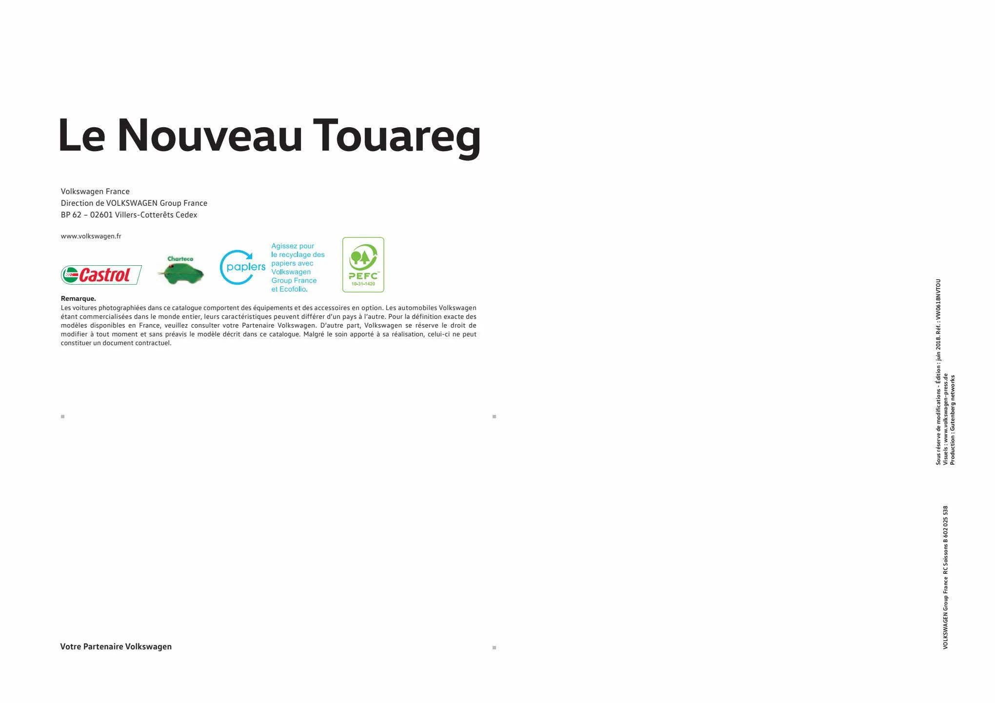 Catalogue Gamme Touareg, page 00024