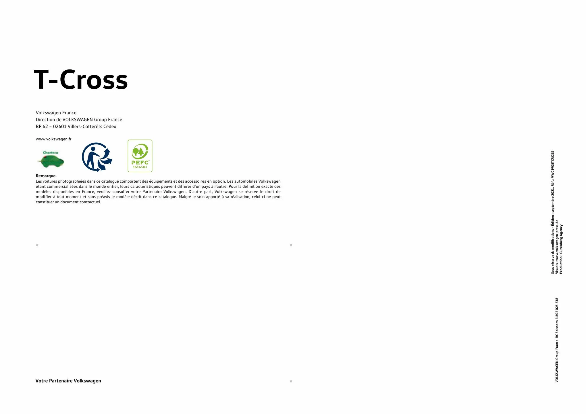 Catalogue T-Cross, page 00013