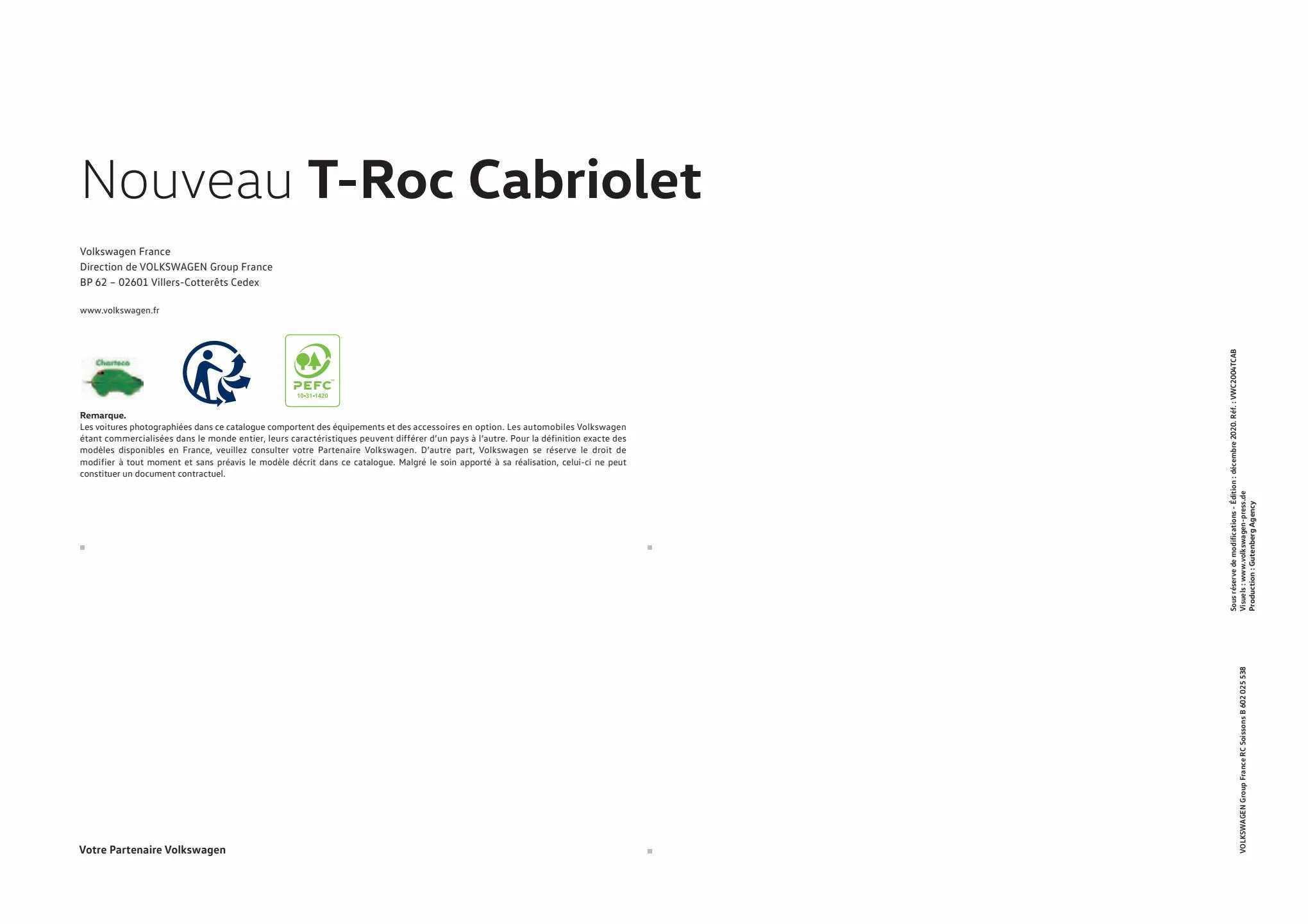 Catalogue T-Roc Cabriolet, page 00024
