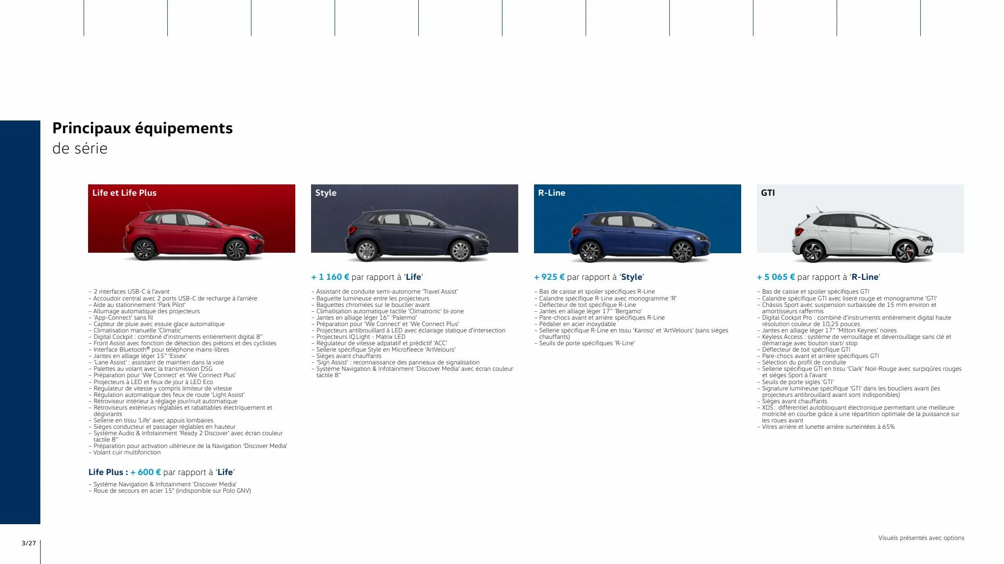 Catalogue Volkswagen Polo 2023, page 00003