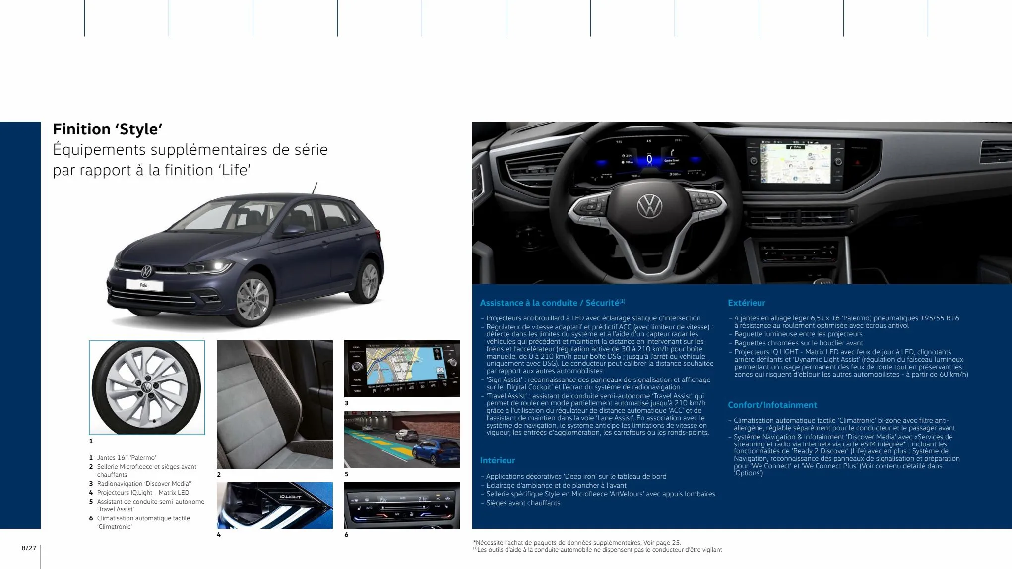 Catalogue Volkswagen Polo 2023, page 00008